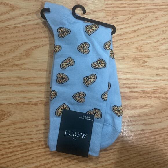 J. Crew Heart-shaped pizza socks - Picture 2 of 6